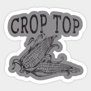 Crop Top Sticker